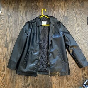 Garage leather jacket